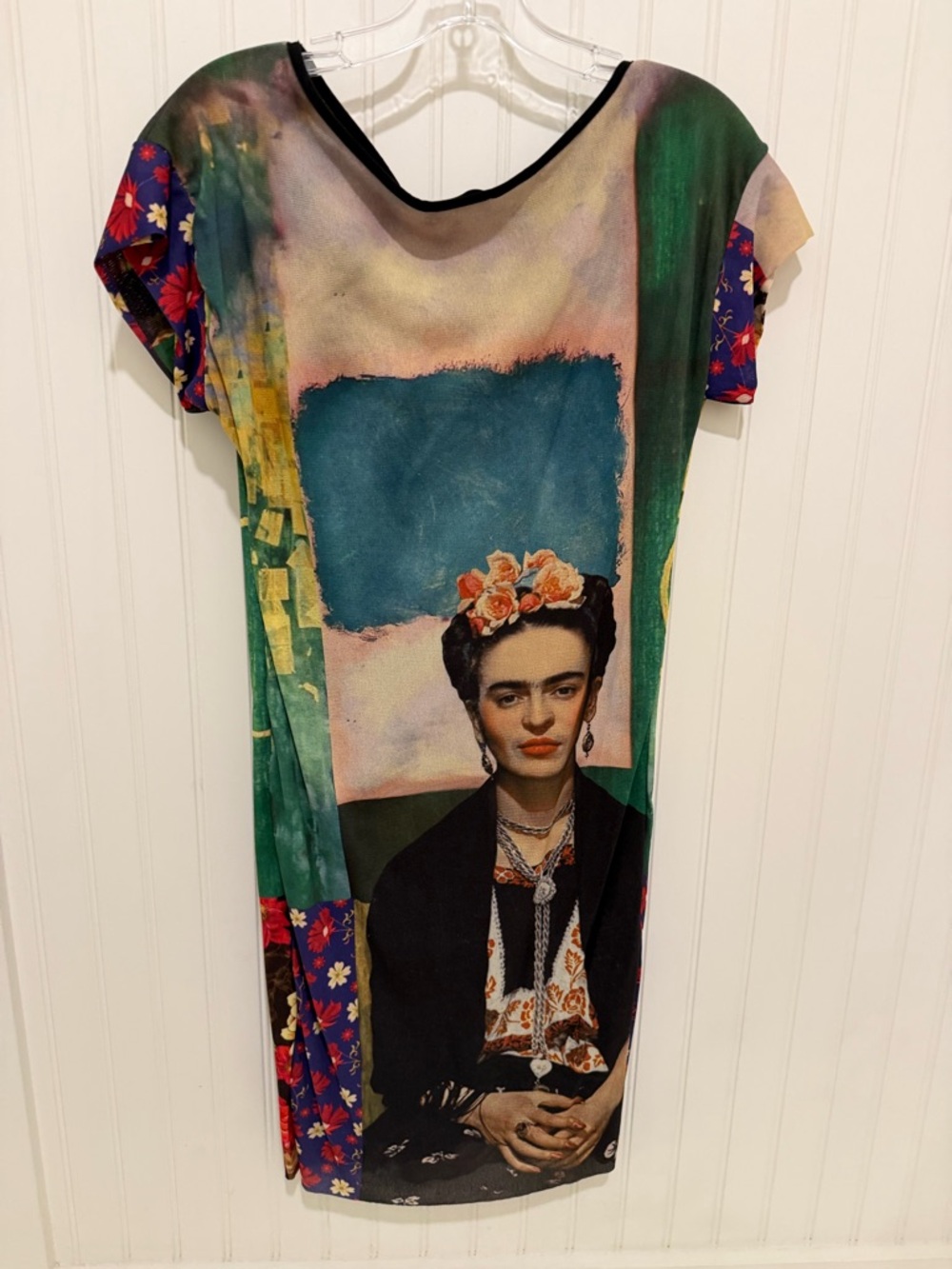 Petit Pois Viviana G Frida Portrait Shift Dress S - Picture 5 of 5